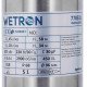 Насос вихрового типу Wetron 778331 (4SKmw100M) 0.75 кВт H 58(34)м Q 45(20)л/хв Ø96мм 10м кабелю