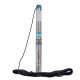 Насос для свердловини Aquatica (Dongyin) 778403 погружний відцентровий 0,75 кВт; H 91 м; Ø80 мм; 40 м кабелю