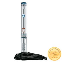 Насос для свердловини Aquatica (Dongyin) 778445 погружний відцентровий; 1,1 кВт; h=127 м; 3.3 м. куб/год (60 м кабелю)
