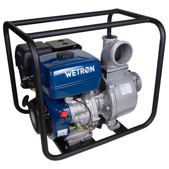 Мотопомпа Wetron 772551 7.5 л.с. Hmax 28м Qmax 30м3/год (4-х тактний)