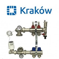 Колектор для теплої підлоги Krakow на 2 контури