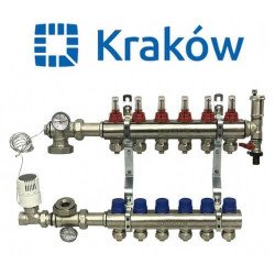 Колектор для теплої підлоги Krakow на 6 контурів