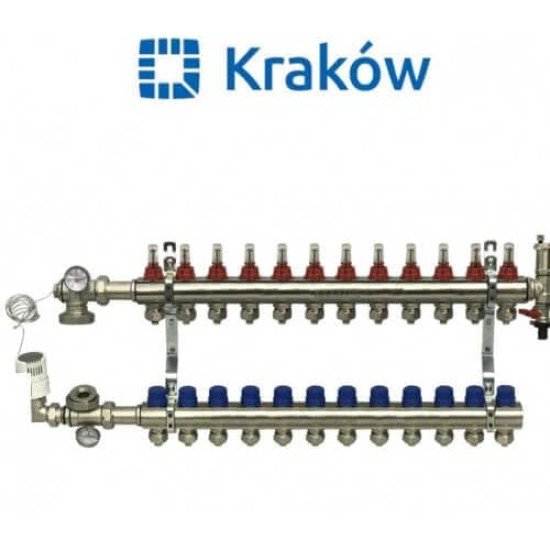 Коллектор для теплого пола Krakow на 12 контуров