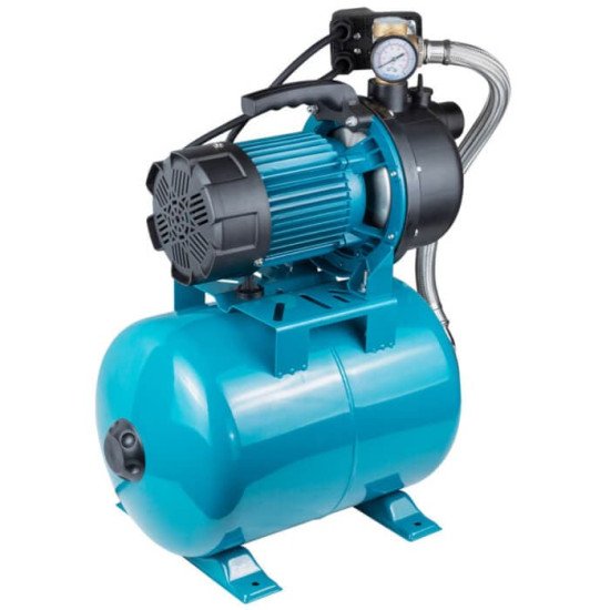 Насосна станція Aquatica LEO 775309/24 1,2 кВт 48м 80 л/хв. пластик (самовсмоктувальний насос) 24 л Україна