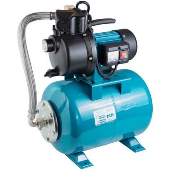 Насосна станція Aquatica LEO 775306/24 0,6 кВт 35м 50 л/хв. пластик (самовсмоктувальний насос) 24 л Україна