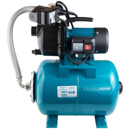 Насосна станція Aquatica LEO 775306/24 0,6 кВт 35м 50 л/хв. пластик (самовсмоктувальний насос) 24 л Україна