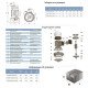 Насос для поливу LEO 775990 (БЦПН) 0.37 кВт Hmax 22.5 м Qmax 50л/хв