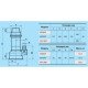 Насос Rosa 4QJDA 0.55 кВт; 80 м, 27 л/хв.,? 100 мм