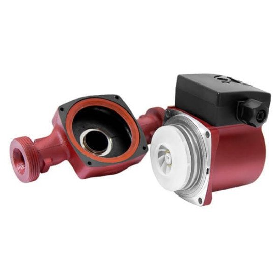 Циркуляційний насос Wetron (Aquatica) 774212, 75 Вт, 4 м, Qmax 40 л/хв., 180 мм бордо, гайки