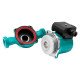 Циркуляционный насос Wetron (Aquatica) 774312, 75 Вт, 4 м, Qmax 40 л/мин, 180 мм зел, гайки