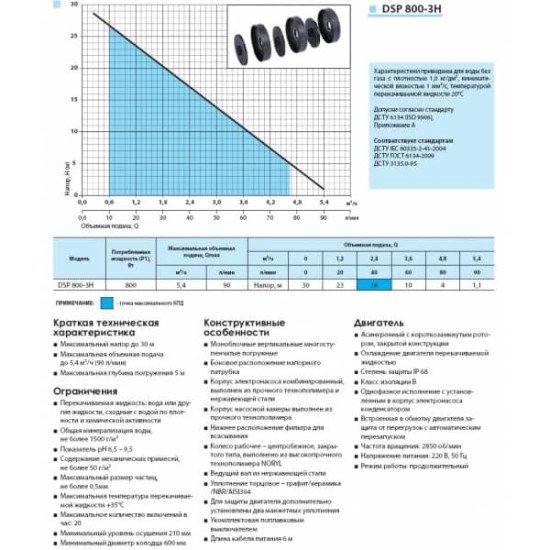 Насос для колодязя Насоси + DSP1000-4H