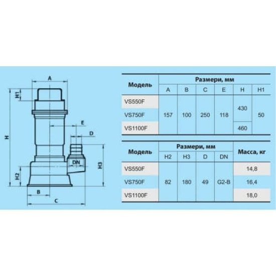 Насос Rosa 4QJDA 0.55 кВт; 80 м, 27 л/хв.,? 100 мм
