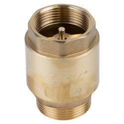 Клапан обратный AQUATICA 779657 M1 1/4"×F1 1/4" (латунь) euro 510г 